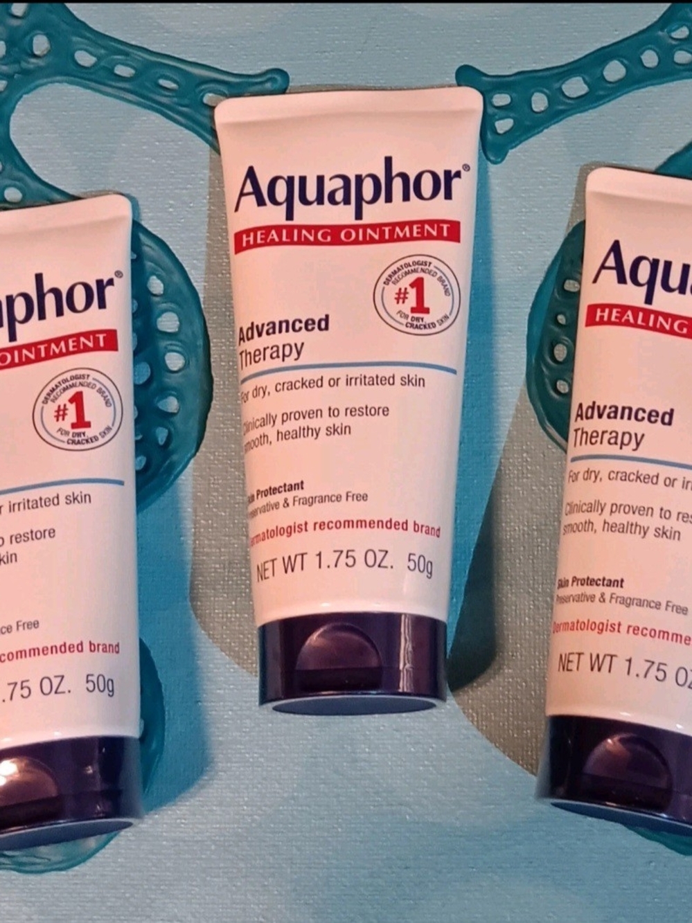 AQUAPHOR Healing Ointment Lot of 3 Exp Nov 2027/ 1.75 oz ea / SEALED